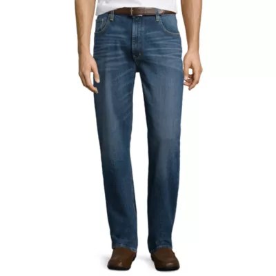 St. John's Bay® RegularFit Comfort Stretch Denim Jeans