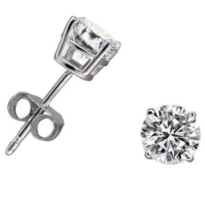 1/3 CT. T.W. Genuine White Diamond 14K Gold Stud Earrings JCPenney