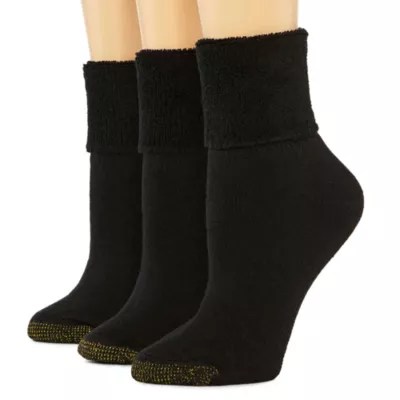 GoldToe® 3pk. Ultra Tec TurnCuff Socks JCPenney