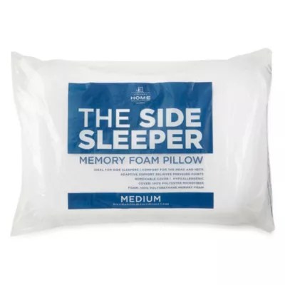 Memory Foam Density For Side Sleepers JCPenney Home Side Sleeper Memory Foam Medium Density Pillow