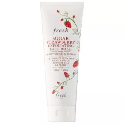 Fresh Sugar Strawberry Exfoliating Face Wash, Color 4 2 Oz 125 Ml