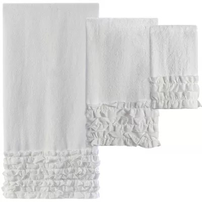 Creative Bath Ruffles Bath Towels