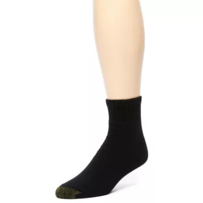 Gold Toe 6 pk Quarter Socks Big & Tall