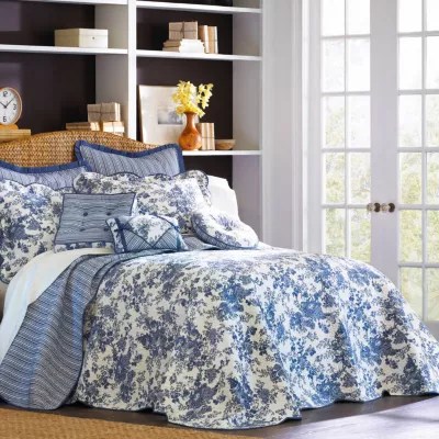 Toile Garden BedspreadJCPenney