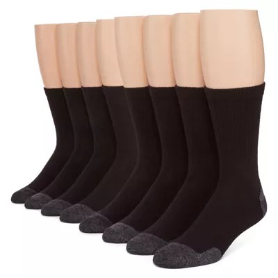 Xersion 8 pk Crew Socks JCPenney