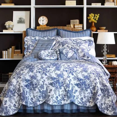 Toile Garden Quilt JCPenney