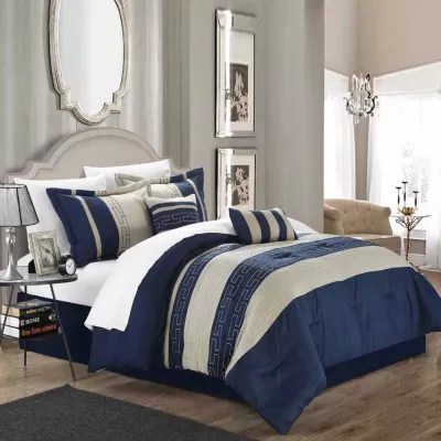 Chic Home Carlton 6pc. Comforter Set JCPenney