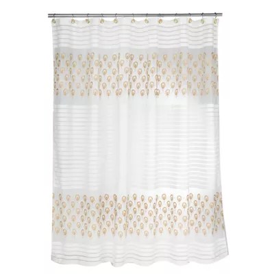 Popular Bath Seraphina Shower Curtain, Color Beige Gold JCPenney