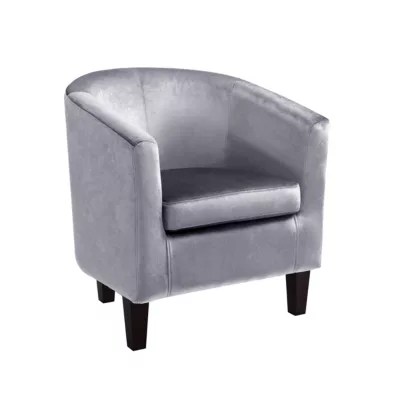 Antonio Velvet Barrel Chair JCPenney
