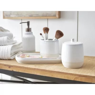 Avanti Casual Stoneware Bath Accessories, Color Stone JCPenney