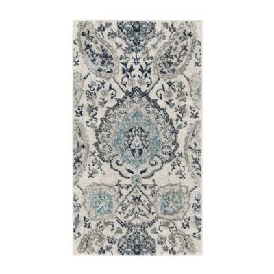 Safavieh Madison Collection Baldric Floral Area Rug, Color Cream Lt Grey JCPenney