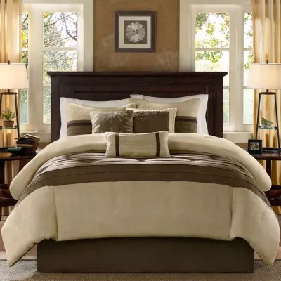 Browse comforters and comforter sets from kirkland's to find the perfect choice for your bedroom. madison park teagan 7 pc comforter set