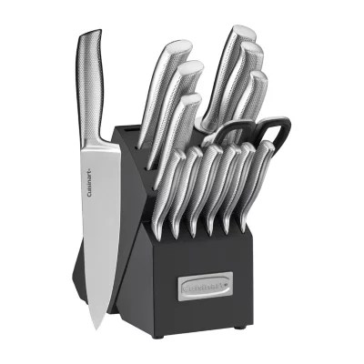 Cuisinart German Steel 15pc. Knife Block Set, Color Stainless Steel