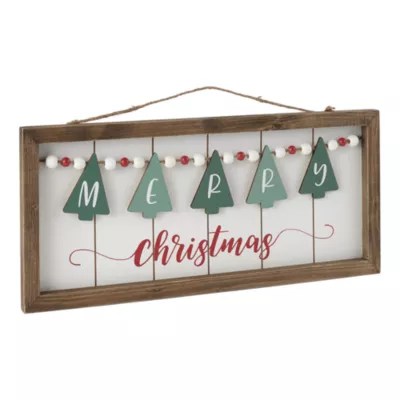 North Pole Trading Co. Yuletide Wonder Merry Christmas Tree Garland
