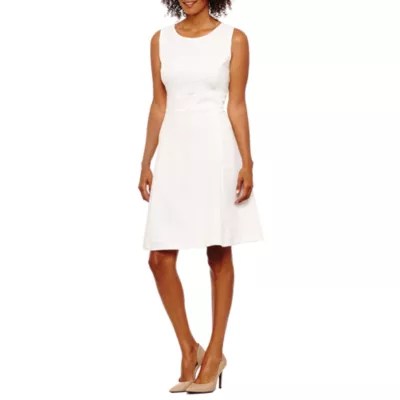 Black Label by EvanPicone Sleeveless Fit & Flare DressJCPenney, Color