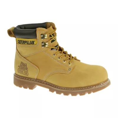 CAT® Second Shift Mens Leather SteelToe Work BootsJCPenney