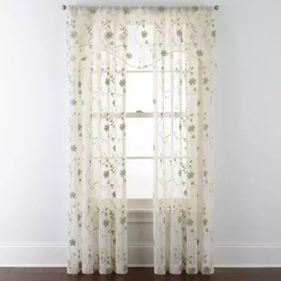 JCPenney Home Malta Rod Pocket Curtain Panel JCPenney