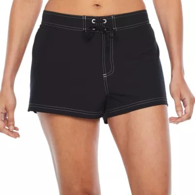 Zeroxposur Womens Swim Shorts, Color Liquorice JCPenney
