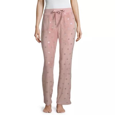 Ambrielle Womens Plush Pajama Pants JCPenney
