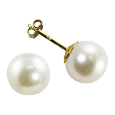 Certified Sofia™ 10K Gold 77.5mm Cultured Freshwater Pearl Stud Earrings JCPenney