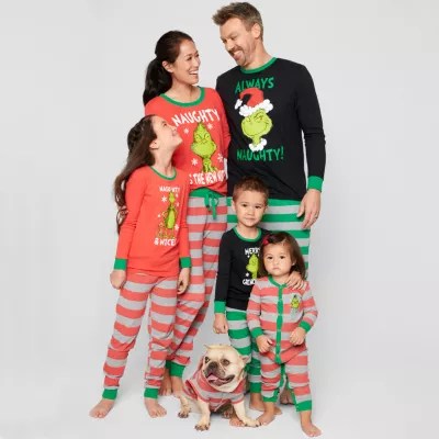 The Grinch Family Pajamas