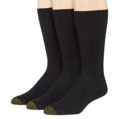 Gold Toe® 3pk. Fluffies® Casual Acrylic Crew Socks JCPenney