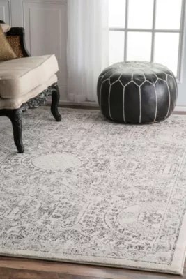 nuLoom Vintage Minta Rug, Color Grey JCPenney