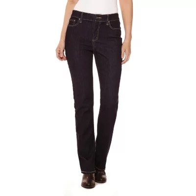 St. John's Bay® Secretly Slender StraightLeg Jeans JCPenney