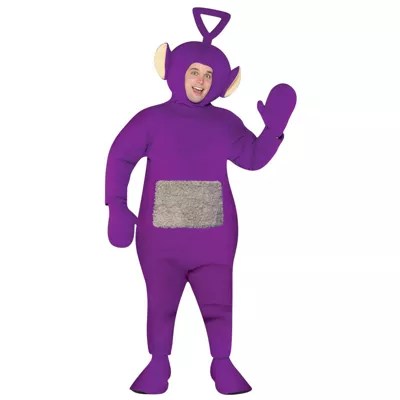 Teletubbies Tinky Winky Adult Unisex Costume, Color Purple JCPenney