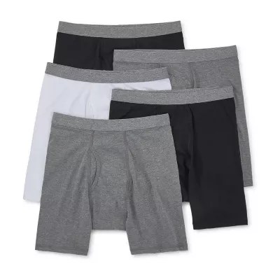 Stafford Dry+Cool Blended Mens 4 Pack +1 Bonus Boxer Briefs JCPenney