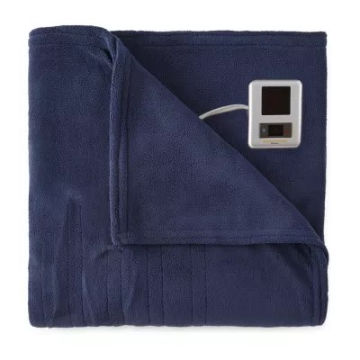 Biddeford Heated Plush Blanket Reviews Biddeford Plush Heated Blanket JCPenney