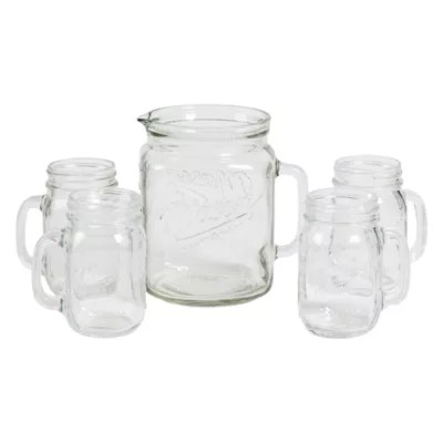 Mason Craft And More 5pc. Drinkware Set, Color Clear JCPenney