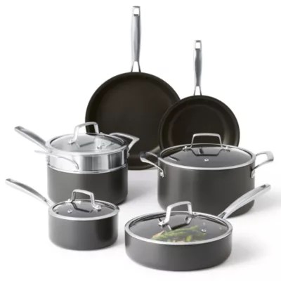 Cooks Signature HardAnodized 11pc. Cookware SetJCPenney