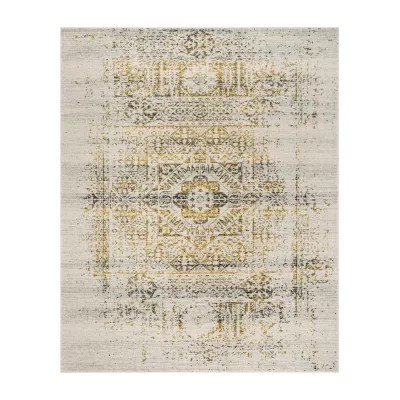 Safavieh Stojan Floral Rectangular Rugs, Color Ivory Blue JCPenney