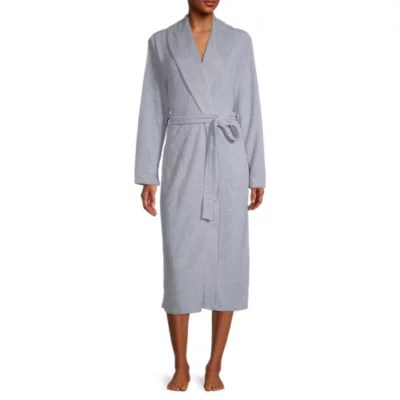 Liz Claiborne Womens Long Sleeve Robe