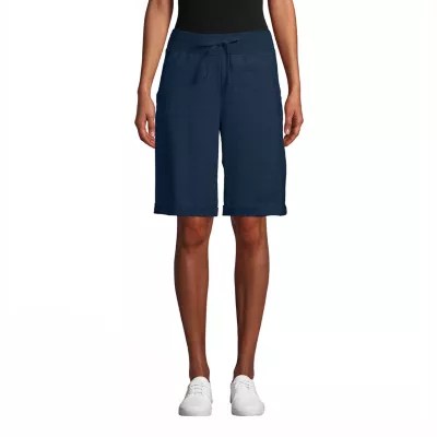 Hanes Womens High Rise Bermuda Short JCPenney