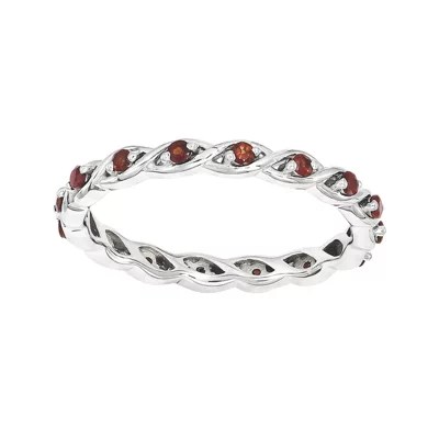 Personally Stackable Genuine Twisted Eternity Ring JCPenney