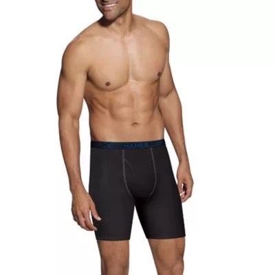 Hanes Ultimate Sport Xtemp Long Leg Mens 4 Pack Boxer Briefs JCPenney