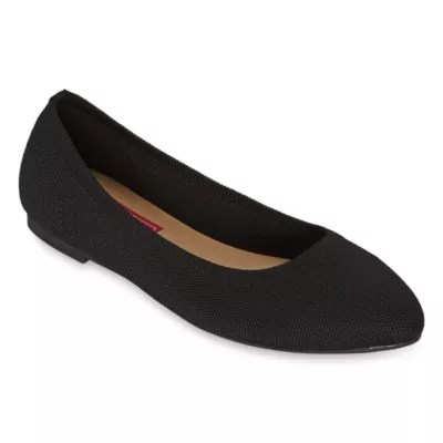 Pop Womens Kovari Ballet Flats, Color Black JCPenney