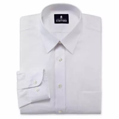 Stafford Super Shirt Dress Shirt Big and Tall with Comfort Stretch
