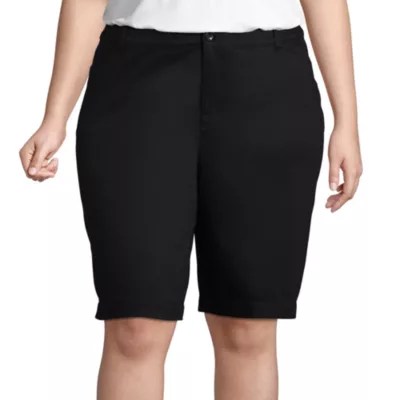 St. John's Bay Womens 11 1/2" Bermuda ShortPlus JCPenney