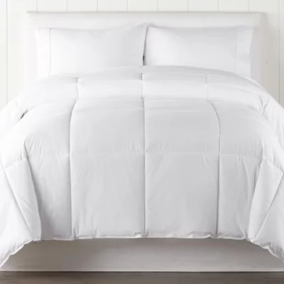 Light Warmth Down Alternative Comforter Liz Claiborne Light Warmth Down Alternative Comforter, Color White