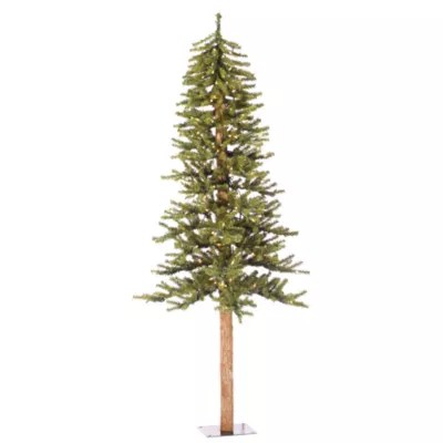 Jcpenney Artificial Christmas Trees 6' Prelit Natural Alpine Artificial Christmas Tree, Color Green JCPenney