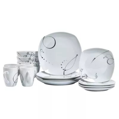 Tabletops Unlimited® Pescara 16pc. Dinnerware Set, Color White JCPenney