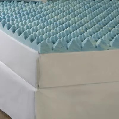 Comforpedic Loft Gel Memory Foam Mattress Topper Comforpedic from Beautyrest&reg; Gel Memory Loft 4 " Foam Mattress Topper