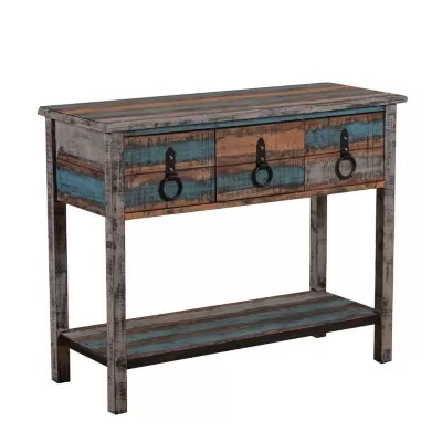 CALYPSO CONSOLE TABLE, Color Antique Weathered JCPenney