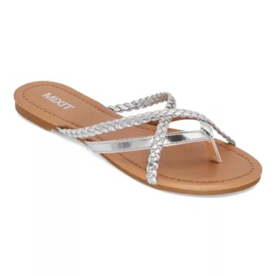Mixit Womens Strappy Braided FlipFlops JCPenney