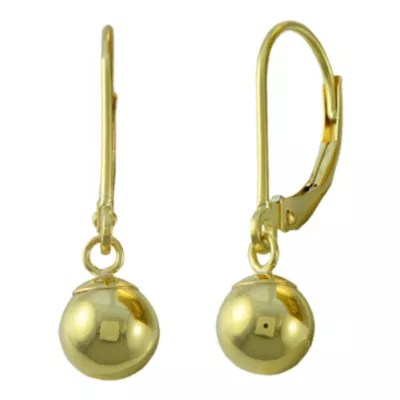 14K Gold Ball Drop Earrings JCPenney