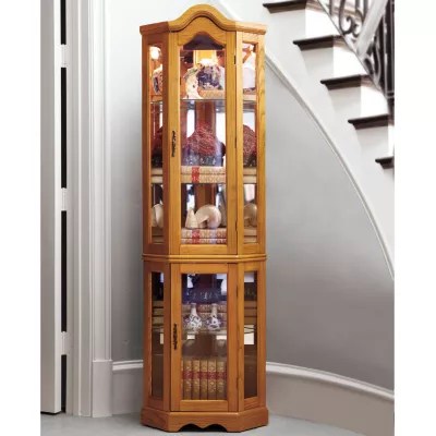 Country Corner Curio Storage JCPenney