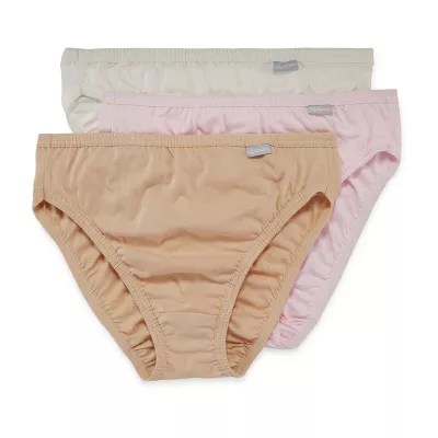 Jockey® Elance® 3pk. Cotton FrenchCut Panties 1485 PlusJCPenney